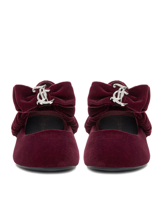 Juicy Couture Baleríny Juicy Couture CEO-CS6515-01 Bordó