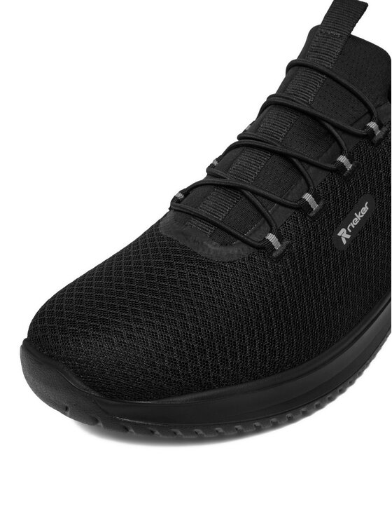 Rieker Sneakersy Rieker B9655-00 Czarny
