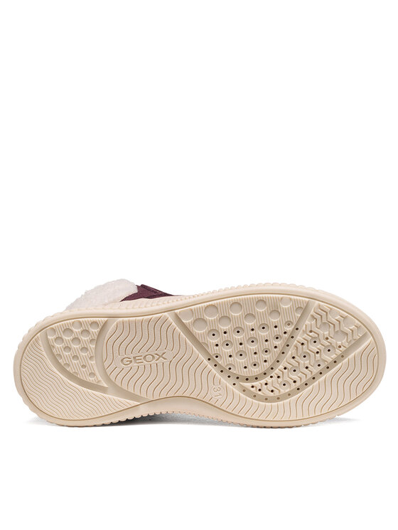 Geox Зимни обувки Geox J Laquinny Girl Wpf J56NFA 00022 C7357 M Бордо