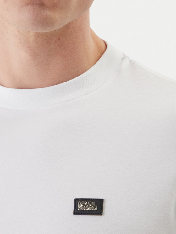 KARL LAGERFELD KARL LAGERFELD Camiseta 755052 562235 Blanco Regular Fit