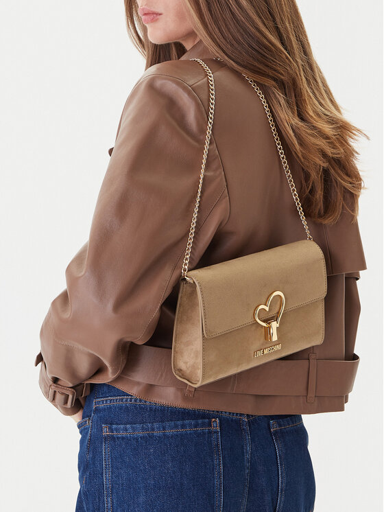 LOVE MOSCHINO Kabelka LOVE MOSCHINO JC4327PP0NKX0105 Béžová