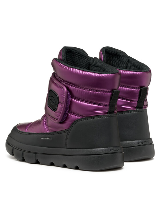 Geox Cizme de zăpadă Geox J Willaboom B A J46HWC 0LVBC C8227 M Violet