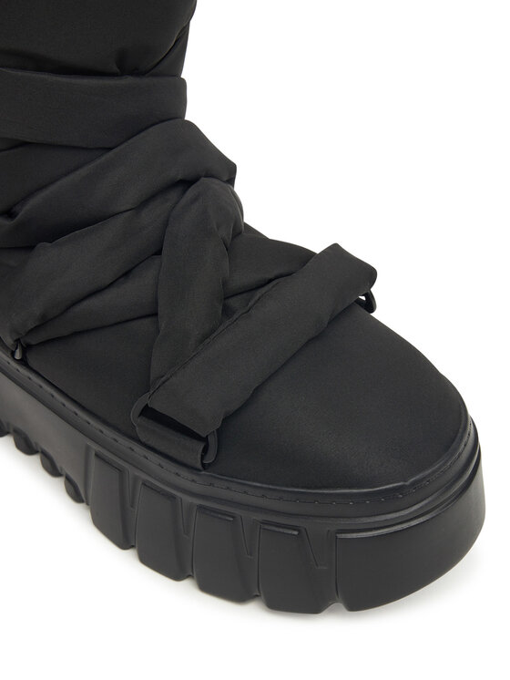 Tommy Jeans Sniego batai Tommy Jeans Tjw Chunky Snow Boot Nylon EN0EN02842 Juoda