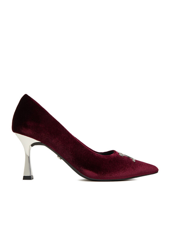Juicy Couture Туфлі на шпильці Juicy Couture EO-R24SS94659 Бордовий