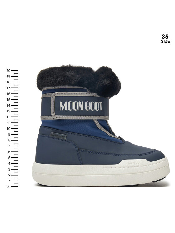 Moon Boot Снігоходи Moon Boot Junior Park Strap 80D3440030 Cиній