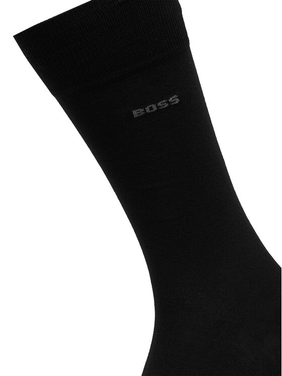 BOSS Dlouhé ponožky BOSS 50554512 Černá