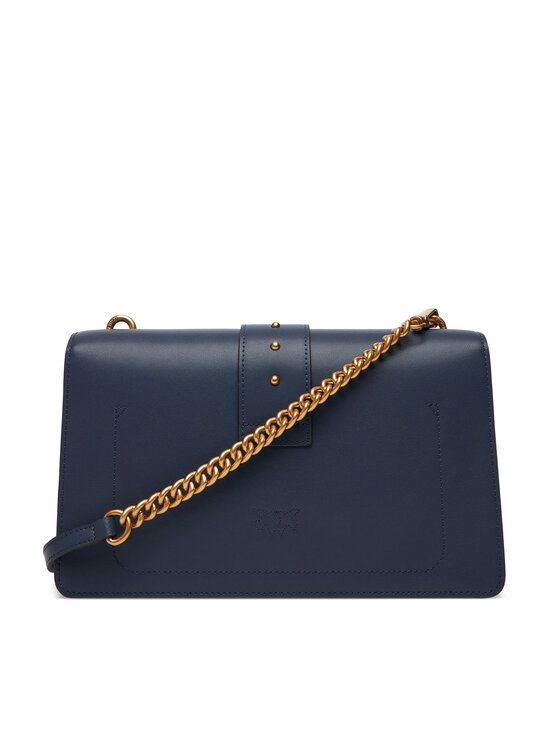 PINKO Borsetta PINKO Love One Classic ST.CL Al 25-26 PLTT 105857 A0F1 Blu scuro