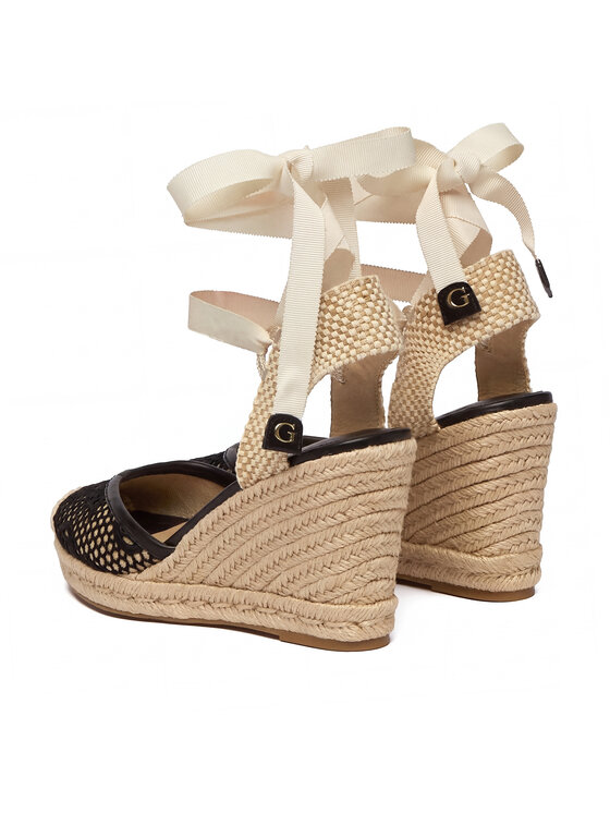 Guess Еспадрильї Guess FLJCHY FAL04 Чорний