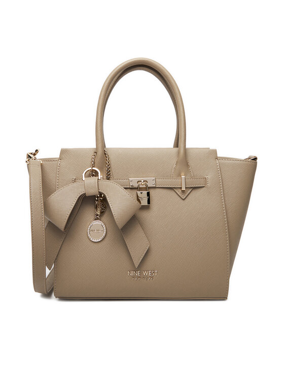 Nine West Τσάντα Nine West CEO-Chelsea-Charm-II-LX10185 Μπεζ