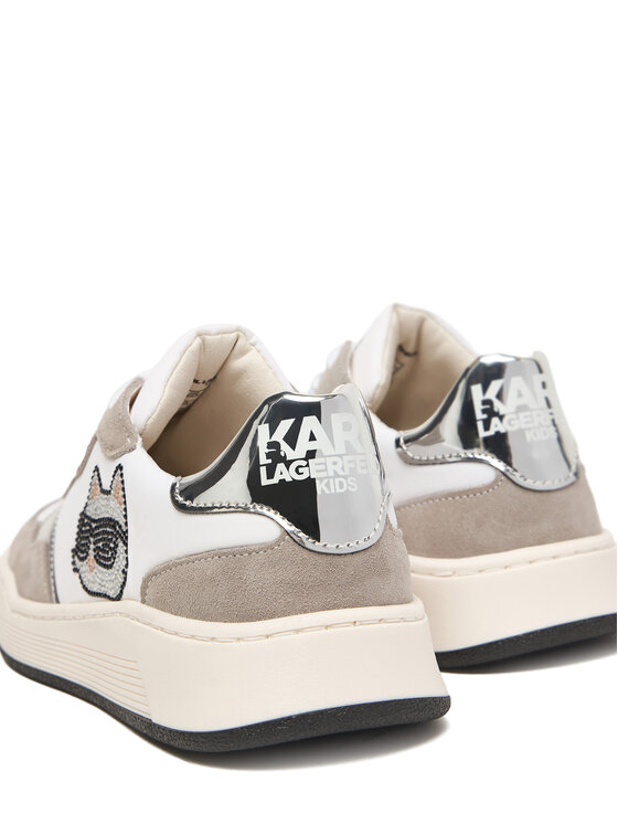 KARL LAGERFELD Снікерcи KARL LAGERFELD Z30986 M Білий