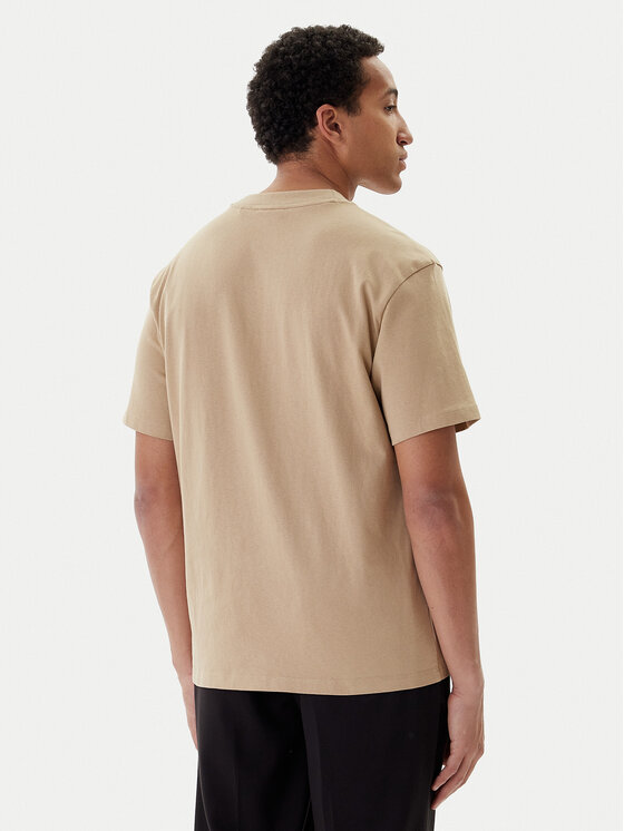 HUGO HUGO Camiseta Dapolino 50488330 Beis Relaxed Fit