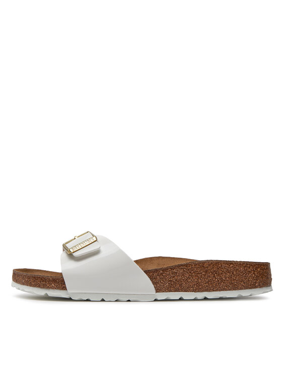Birkenstock Natikači Birkenstock Madrid 1005310 Bela