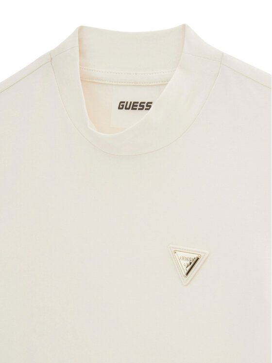 Guess Guess Vestido diario J6RK31 J1314 Écru Regular Fit