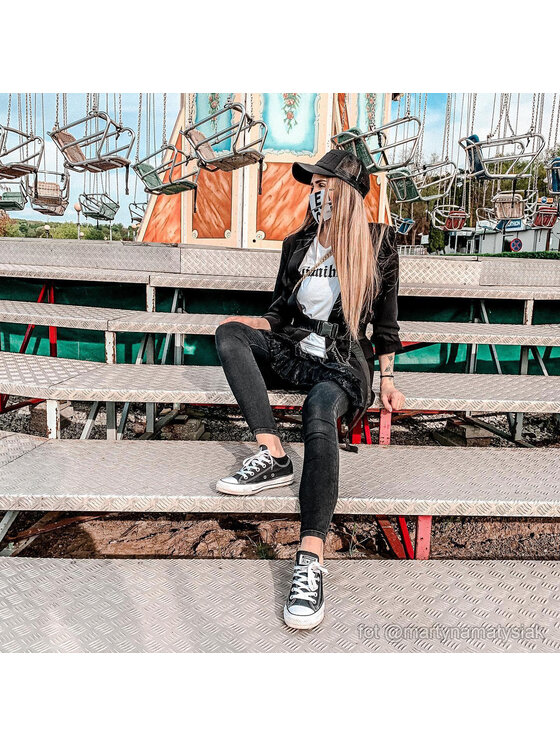 Converse Кеди Converse Chuck Taylor All Star Dainty Ox 564982C Чорний