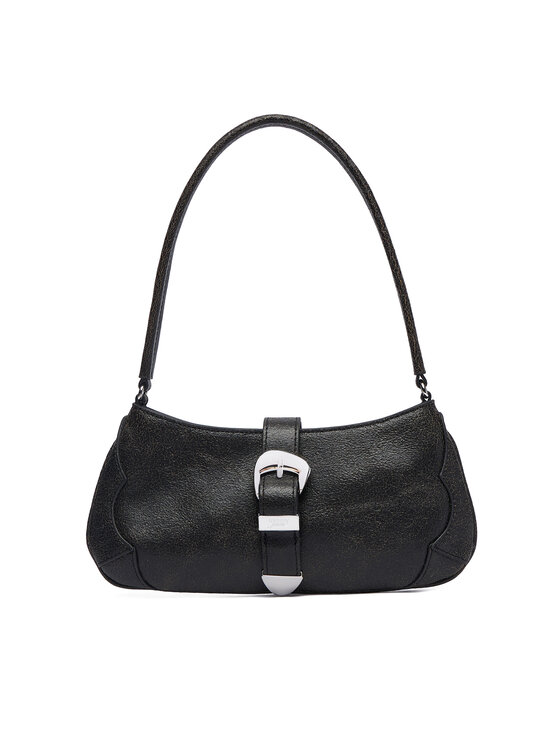 Tommy Jeans Ročna torba Tommy Jeans Tjw Cool Leather Shoulder Bag AW0AW18788 Črna