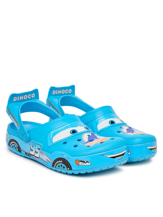 Crocs Klapki Crocs Lightnong Mcqueen Dinaco Crocband 213582 Niebieski