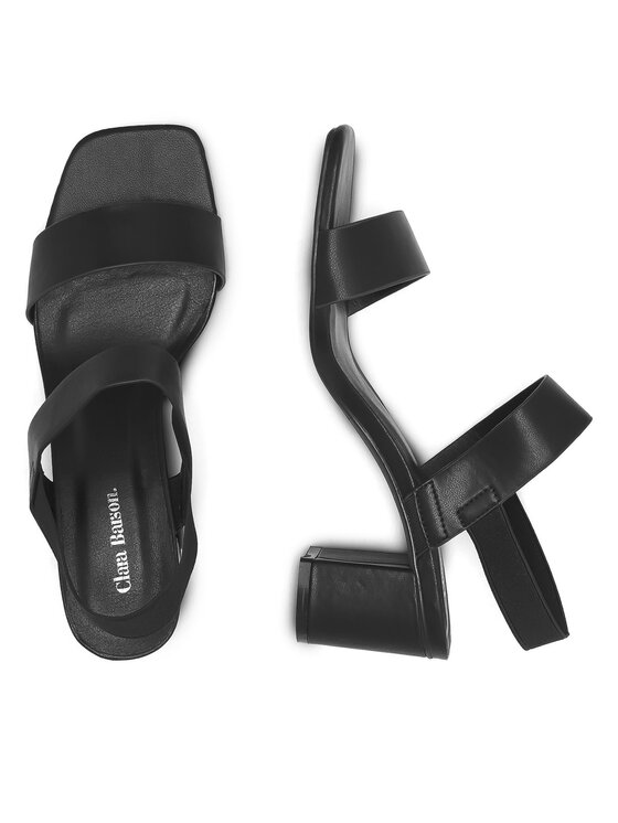Clara Barson Sandali Clara Barson Fraise WS280701-02 Nero