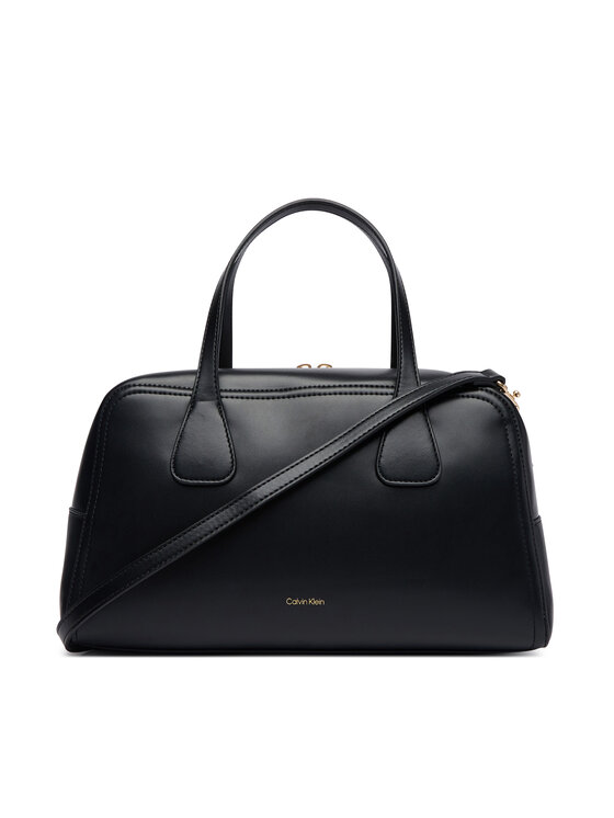Calvin Klein Ročna torba Calvin Klein Ck Medium Bowling Bag LV04F3610G Črna