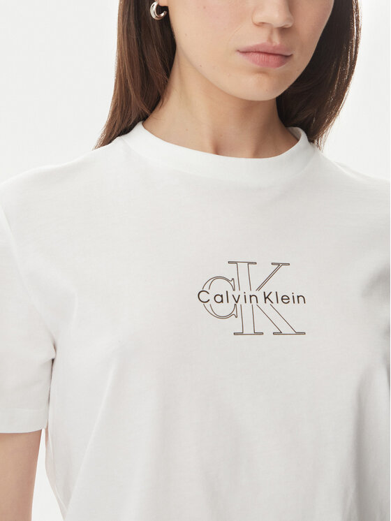 Calvin Klein Jeans Calvin Klein Jeans Camiseta LV047G831G Blanco Regular Fit