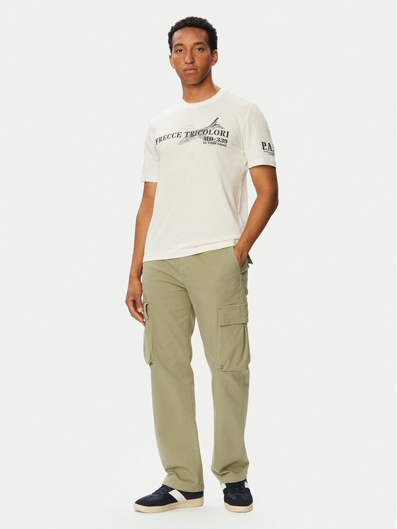 Aeronautica Militare Aeronautica Militare Camiseta 262TS2541UJ00750 Blanco Regular Fit