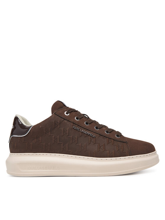 KARL LAGERFELD Sneakersy KARL LAGERFELD Kapri KL52547K Hnědá