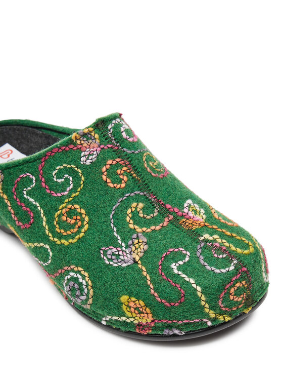 Berkemann Papuče Berkemann Donata 01028 Zelená