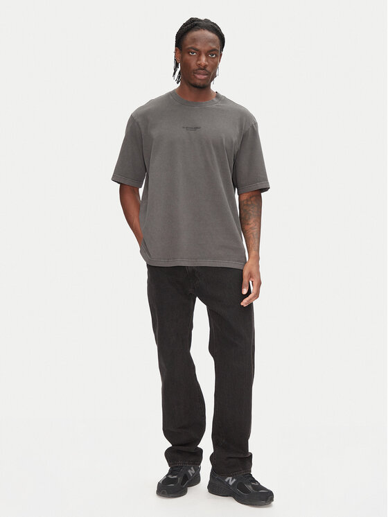 G-Star Raw G-Star Raw T-shirt Overdyed D24780-C756 Crna Boxy Fit