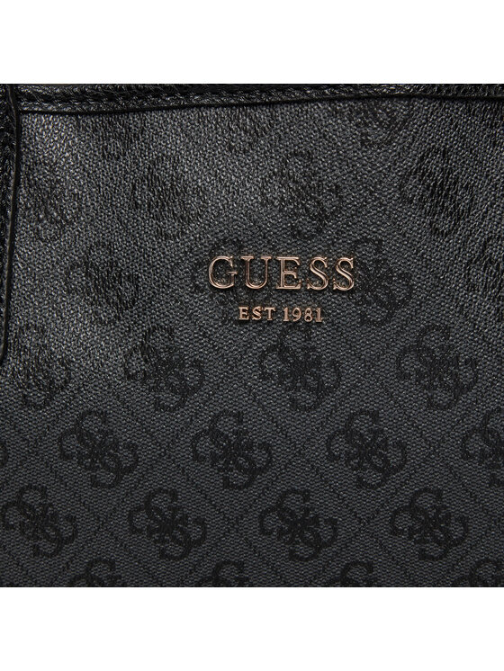 Guess Дамска чанта Guess Eliette Logo HWSG93 18290 Черен