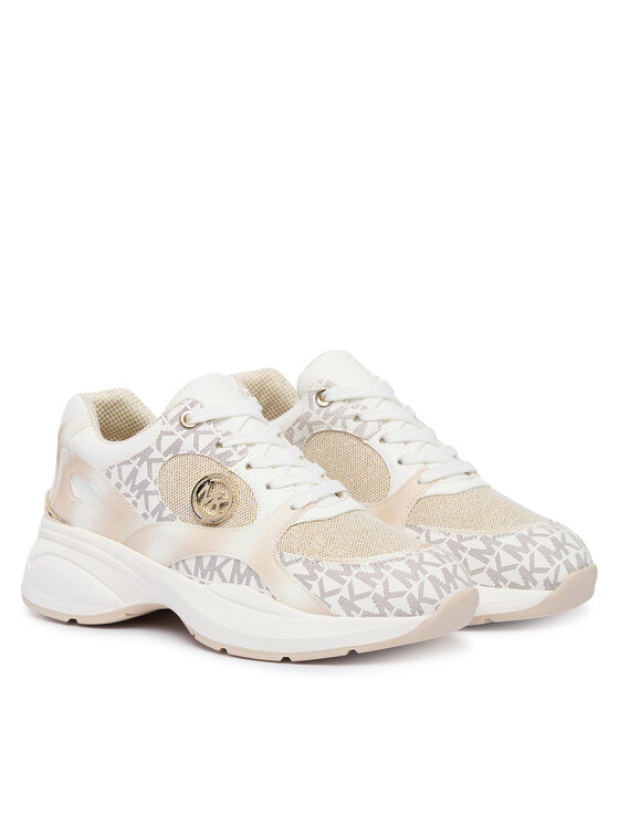 MICHAEL Michael Kors Снікерcи MICHAEL Michael Kors Zuma MK02656257 Кремовий