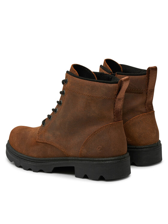 ECCO Šnurovacia obuv ECCO Grainer K 72822305014 Hnedá