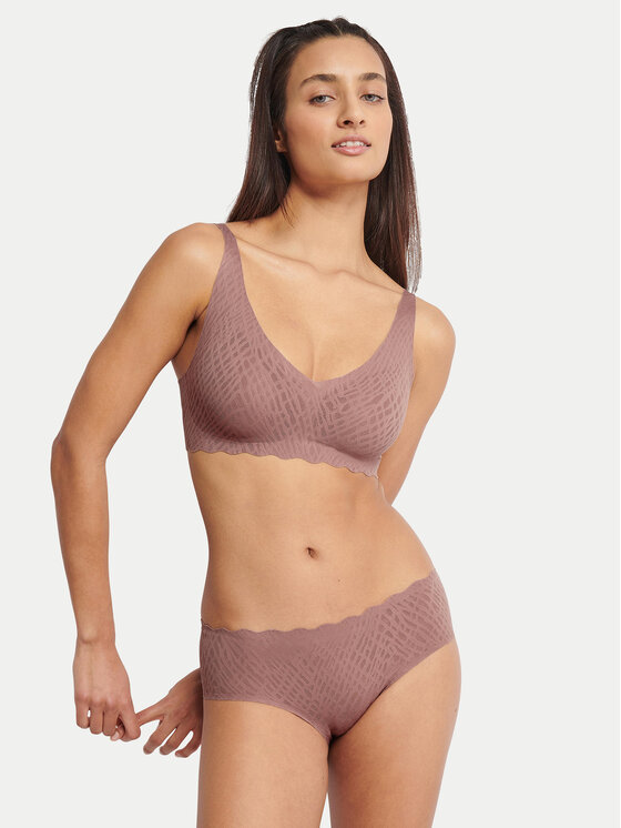 Sloggi Sloggi Reggiseno senza ferretto Zero Feel Bliss 10219688 Marrone