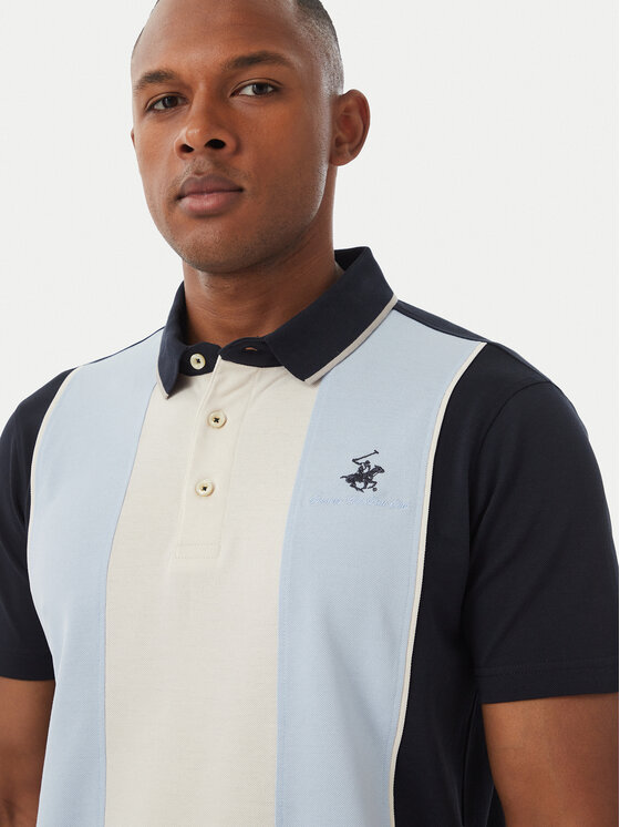 Beverly Hills Polo Club Beverly Hills Polo Club Поло M2750 Cиній Regular Fit