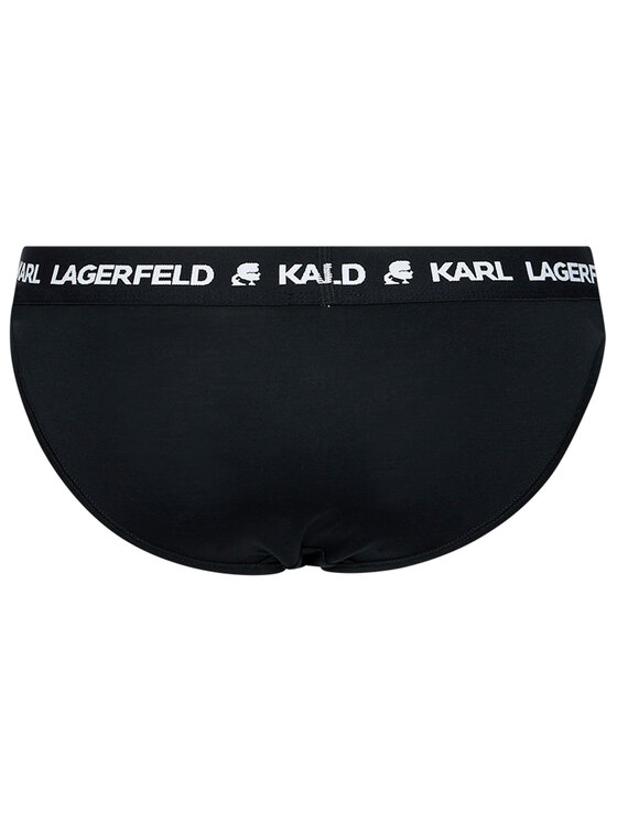 KARL LAGERFELD KARL LAGERFELD Panty-Set Logo Set 211W2127 Schwarz