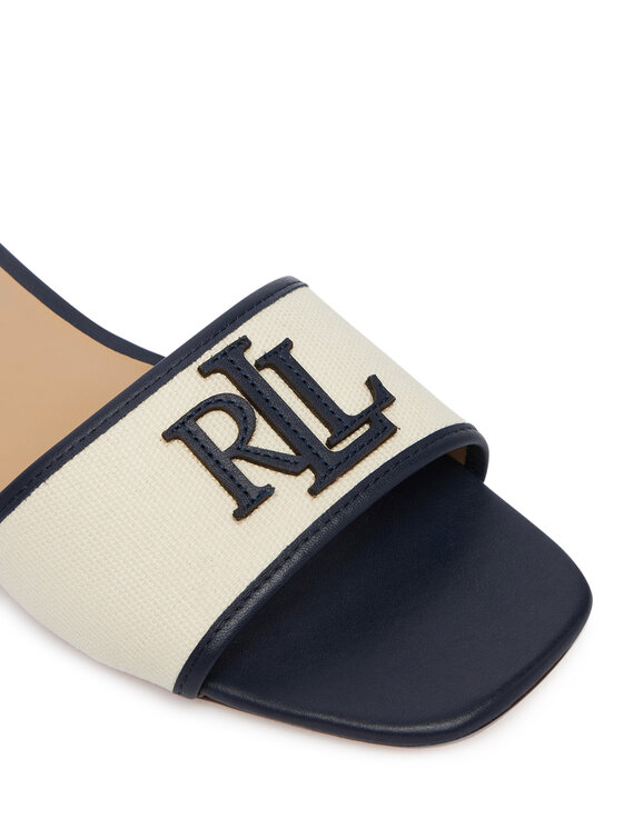 LAUREN RALPH LAUREN Ciabatte LAUREN RALPH LAUREN Everley Sld2 802P04395001 Écru