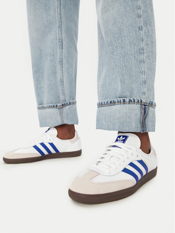 adidas Sneakersy adidas Samba Og JR0909 Bílá