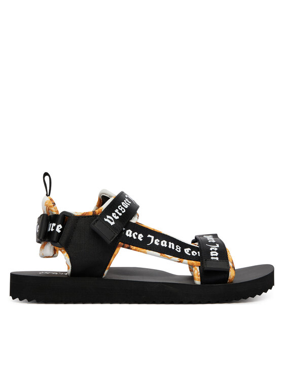 Versace Jeans Couture Босоніжки Versace Jeans Couture 80YA3S7B ZSS82 Чорний