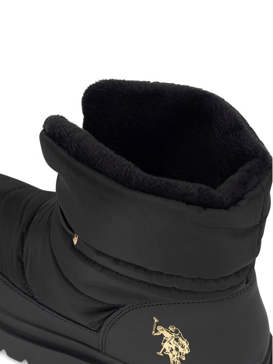 U.S. Polo Assn. Īsie zābaki U.S. Polo Assn. VIVIAN001K/DTY1 Melns