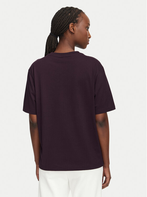 Lacoste Lacoste Camiseta TF7215 Guinda/burdeos Regular Fit