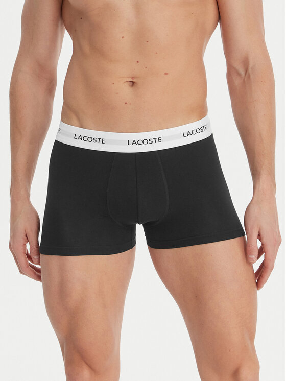 Lacoste Lacoste Conjunto de calzoncillos boxer 5H5150 Negro