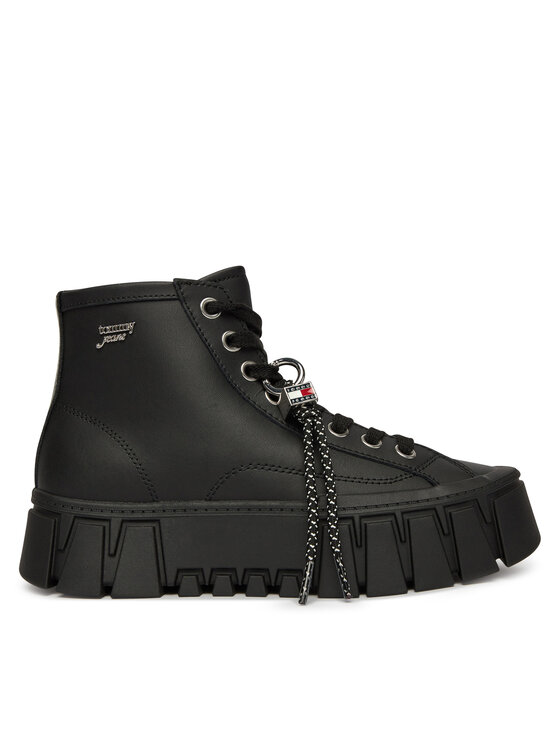 Tommy Jeans Zapatillas Tommy Jeans Tjw Platform Sneaker Leather Mc EN0EN03133 Negro