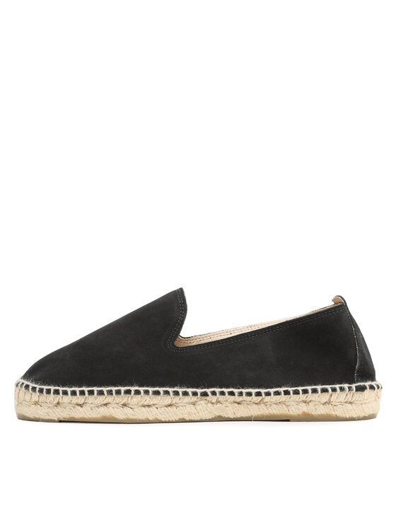 Manebi Еспадрильї Manebi Flat Espadrilles K 1.0 C0 Чорний