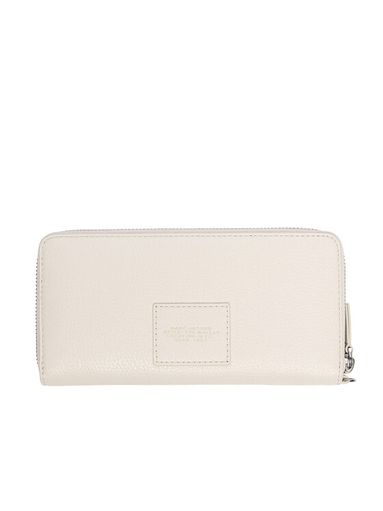 Marc Jacobs Cartera Marc Jacobs The Leather Continental 2P4SMP015S02 Écru