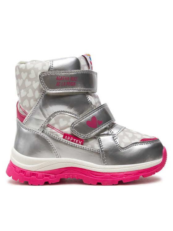 Agatha Ruiz de la Prada Cizme de zăpadă Agatha Ruiz de la Prada 241990-B D Argintiu