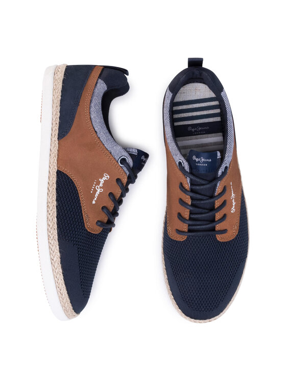 Pepe Jeans Alpargatas Pepe Jeans Maui Sport Knit PMS10284 Azul marino