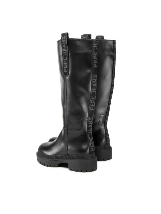 Pepe Jeans Botas altas Pepe Jeans Bettle Handler PLS50461 Negro
