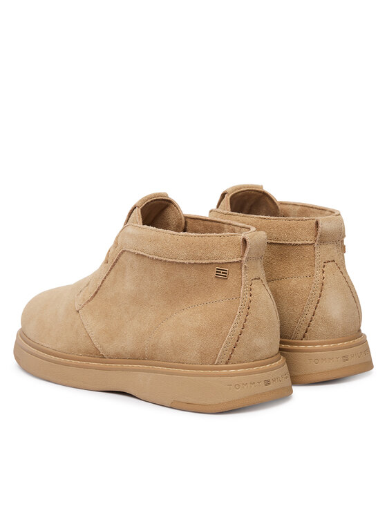 Tommy Hilfiger Auliniai batai Tommy Hilfiger Comfort Suede Chukka FM0FM06074 Ruda