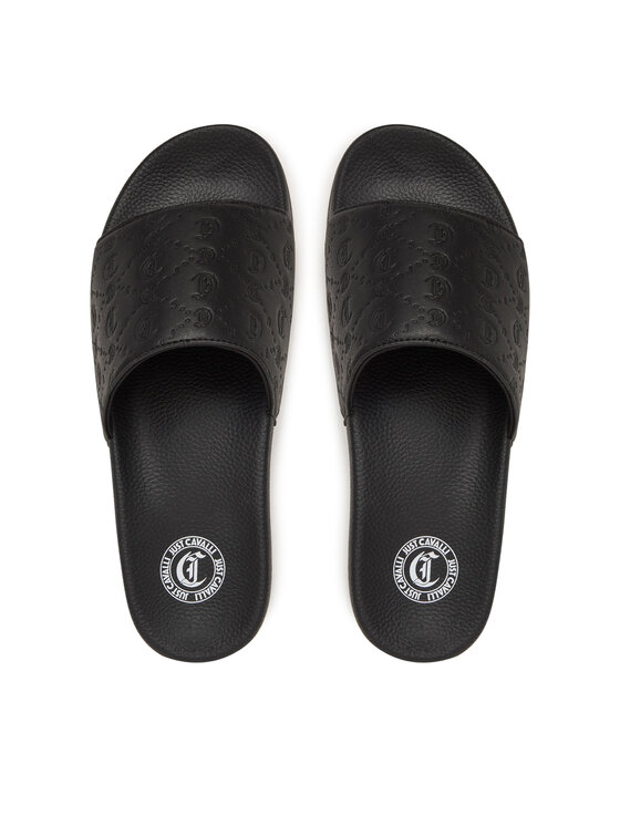 Just Cavalli Шльопанці Just Cavalli 78QA3SZ5 Чорний