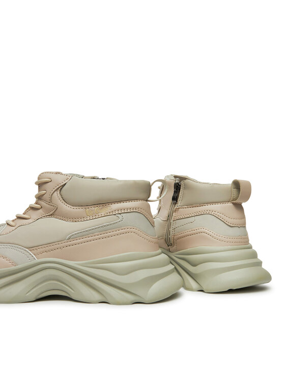 Lee Cooper Šnurovacia obuv Lee Cooper LCJ-24-47-3155LA Béžová
