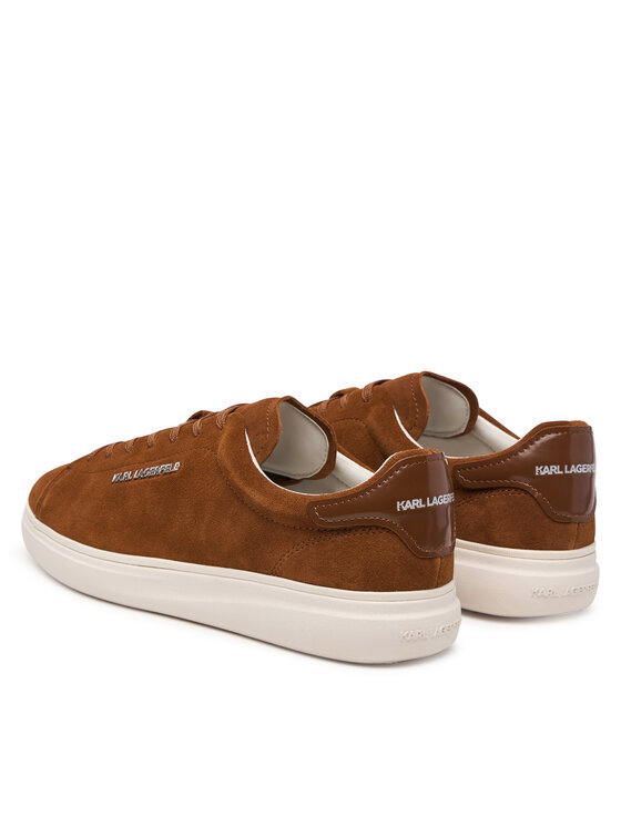 KARL LAGERFELD Sneakersy KARL LAGERFELD Kane KL53527 Brązowy