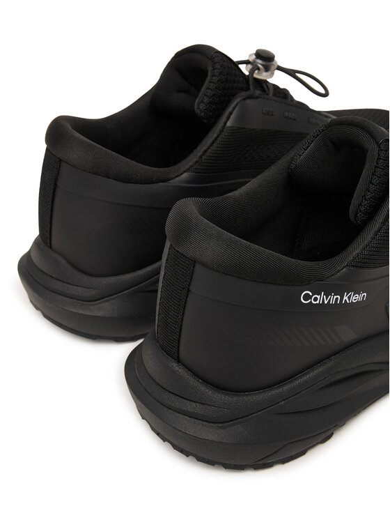 Calvin Klein Snīkeri Calvin Klein Low Cut Lace-Up V3X9-83315-1903 S Melns